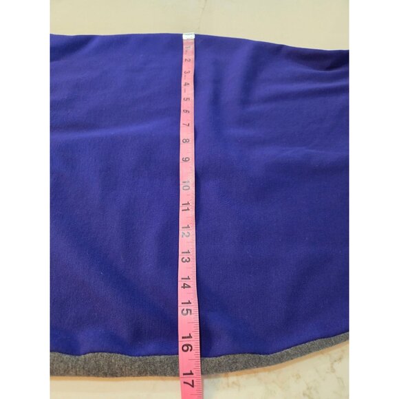 Diane Von Furstenberg Hallie Colorblock Knit Sheath Dress Sz 4 Blue Gray Office - Picture 12 of 12